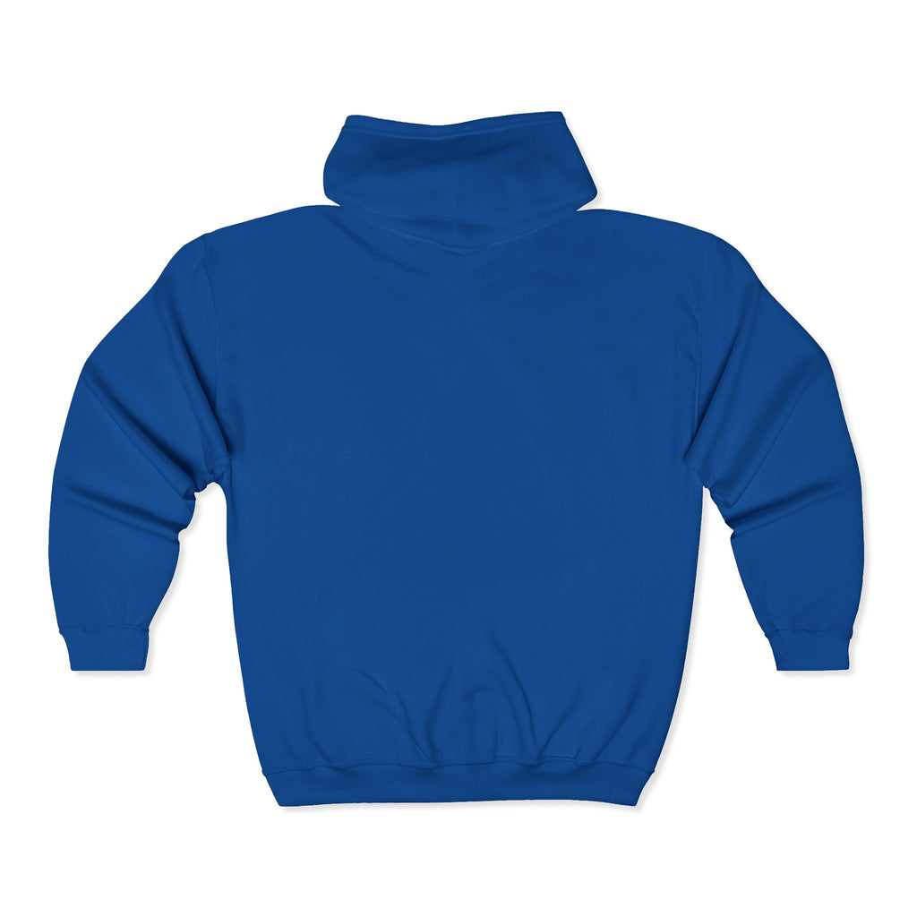 Vertical “Ctrl + Z My Life” Full‑Zip Hoodie — Funny Tech Recovery Zip-Up