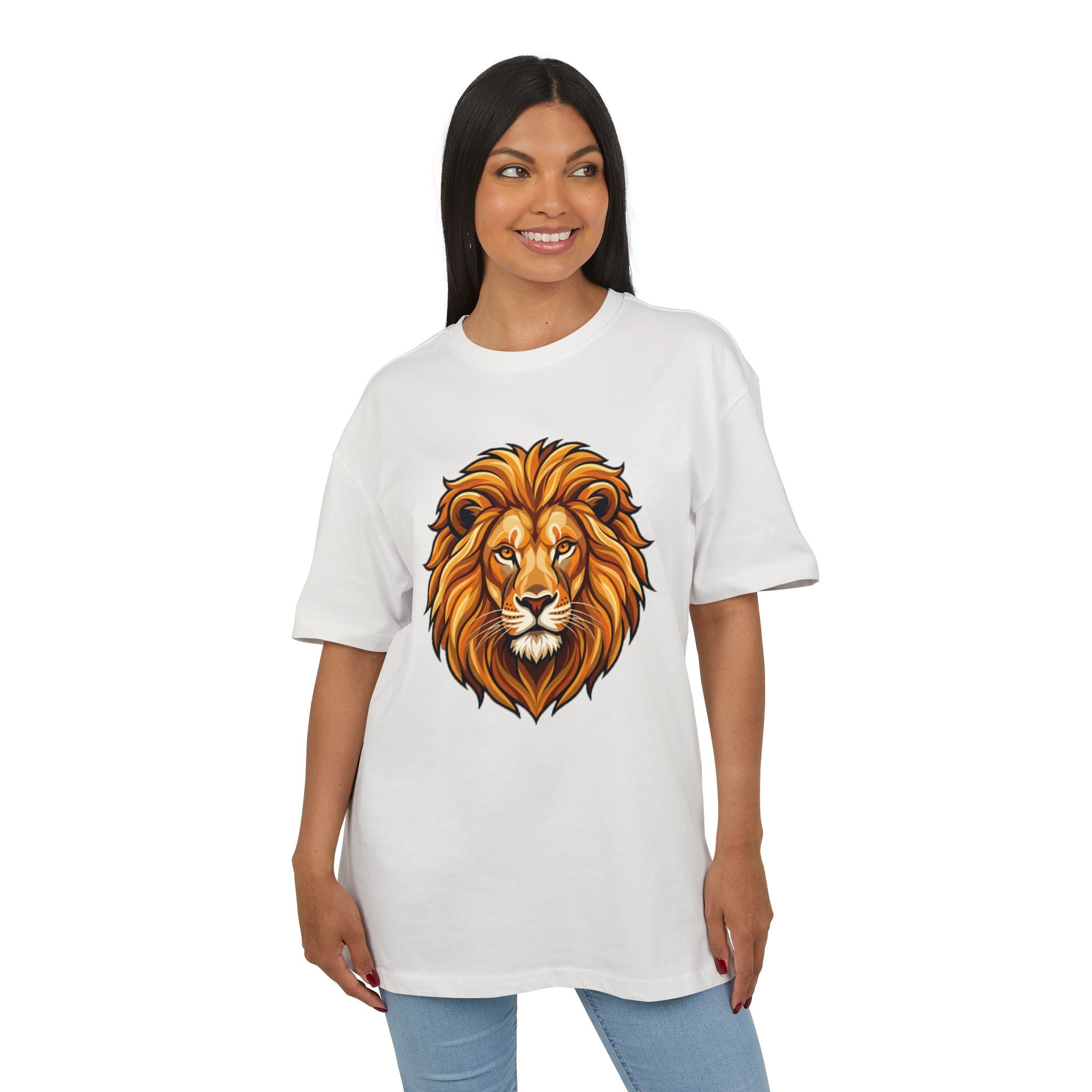 Unisex Heavy Oversize Tee - Lion