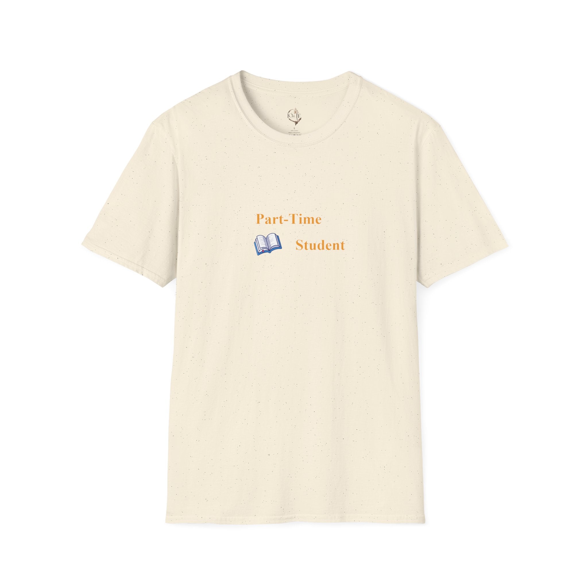 Study Vibes T-Shirt — "Part-Time Student" Front & "Session On" Neon Back Tee