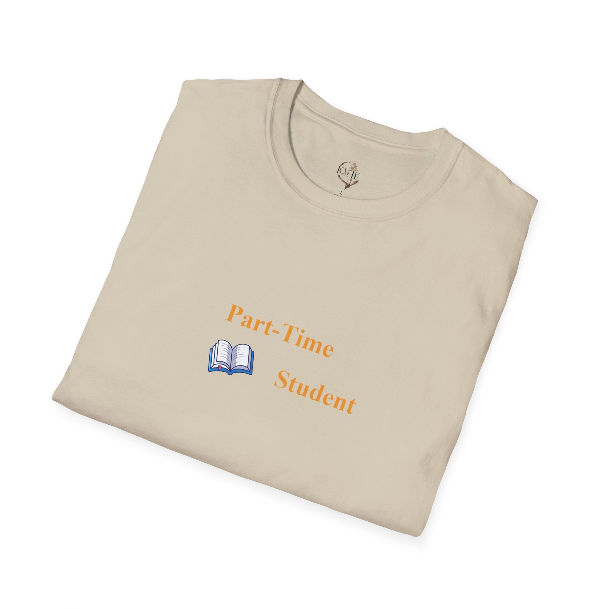 Study Vibes T-Shirt — "Part-Time Student" Front & "Session On" Neon Back Tee