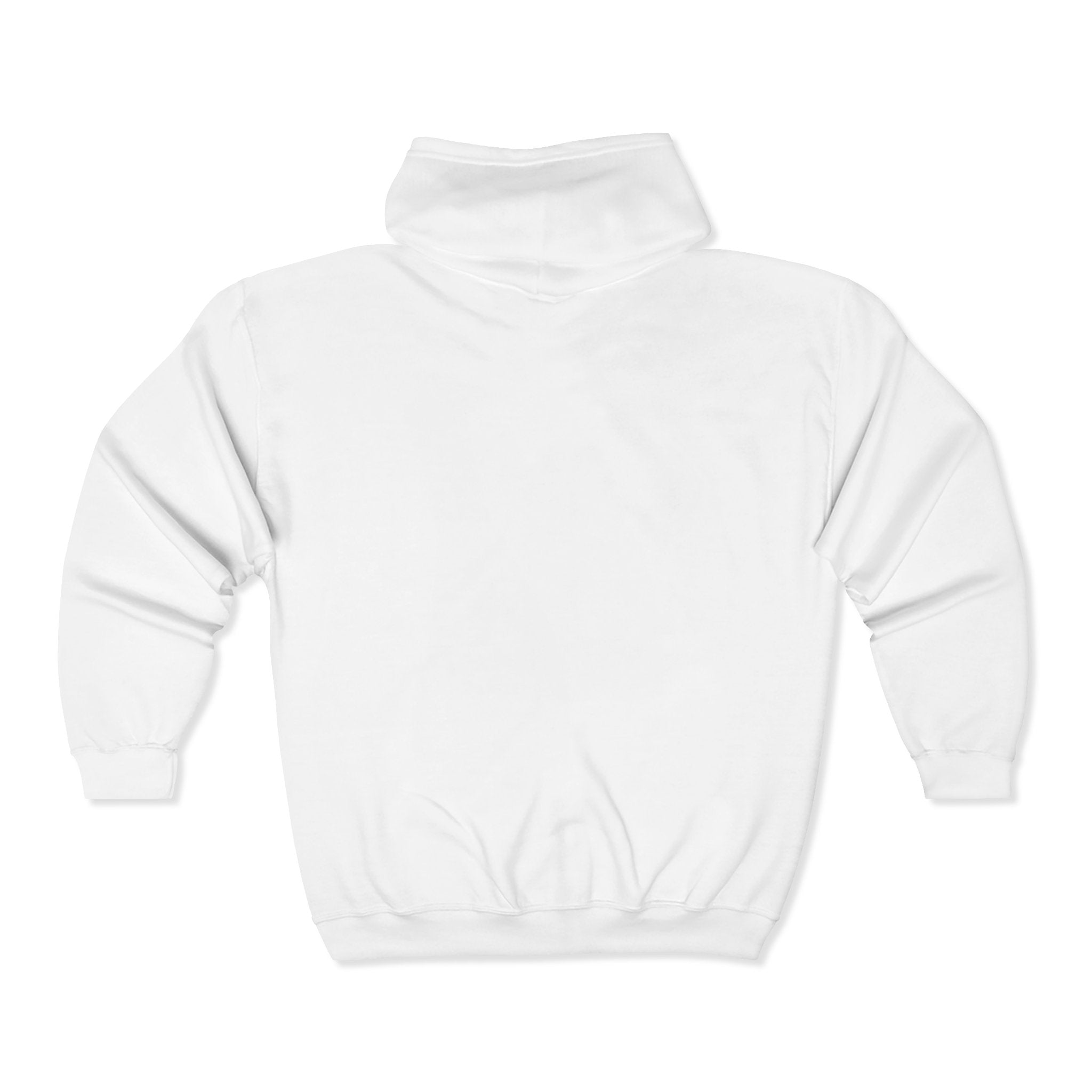 Vertical “Ctrl + Z My Life” Full‑Zip Hoodie — Funny Tech Recovery Zip-Up