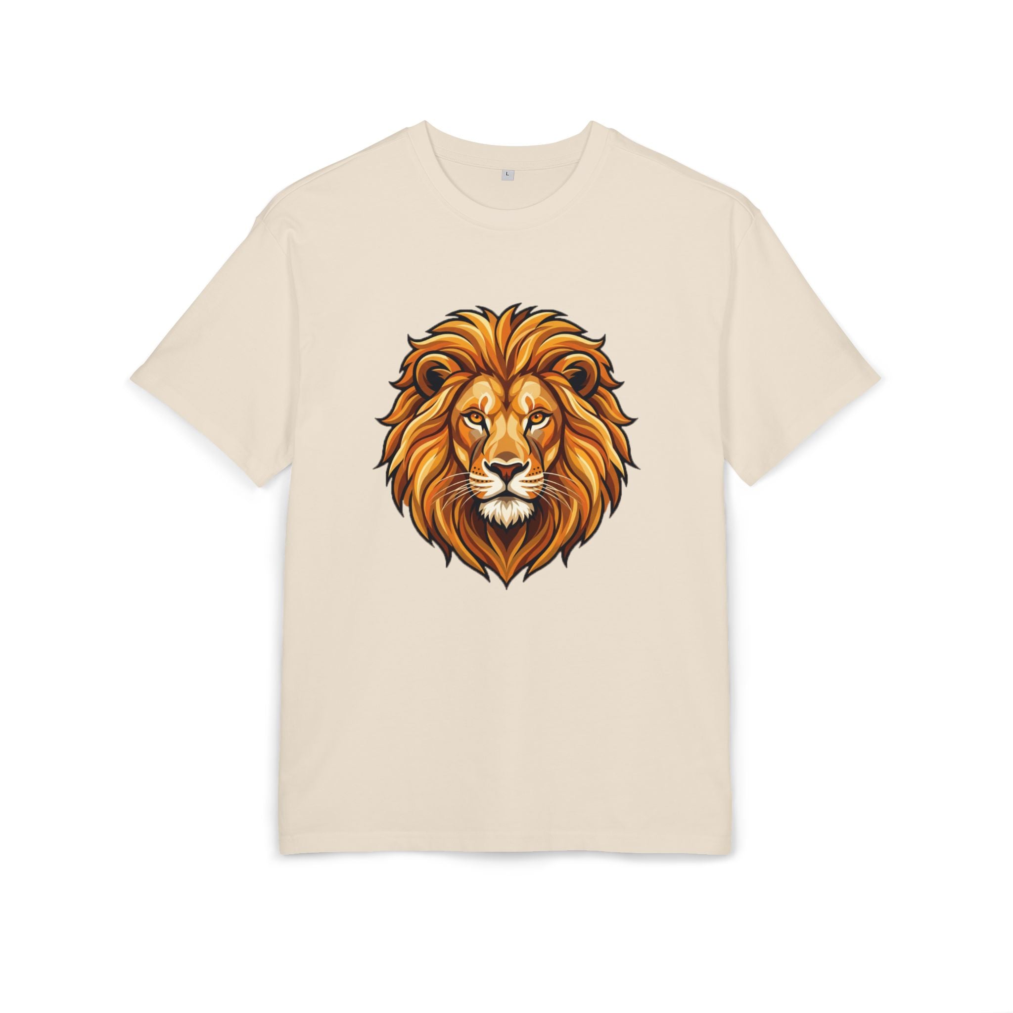 Unisex Heavy Oversize Tee - Lion