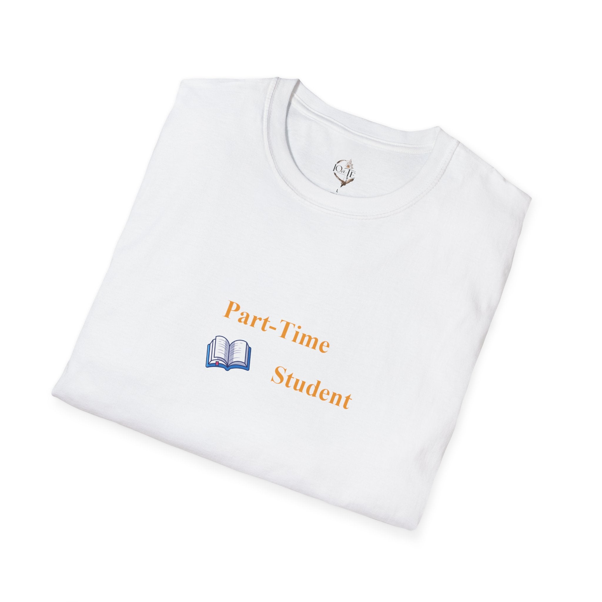Study Vibes T-Shirt — "Part-Time Student" Front & "Session On" Neon Back Tee