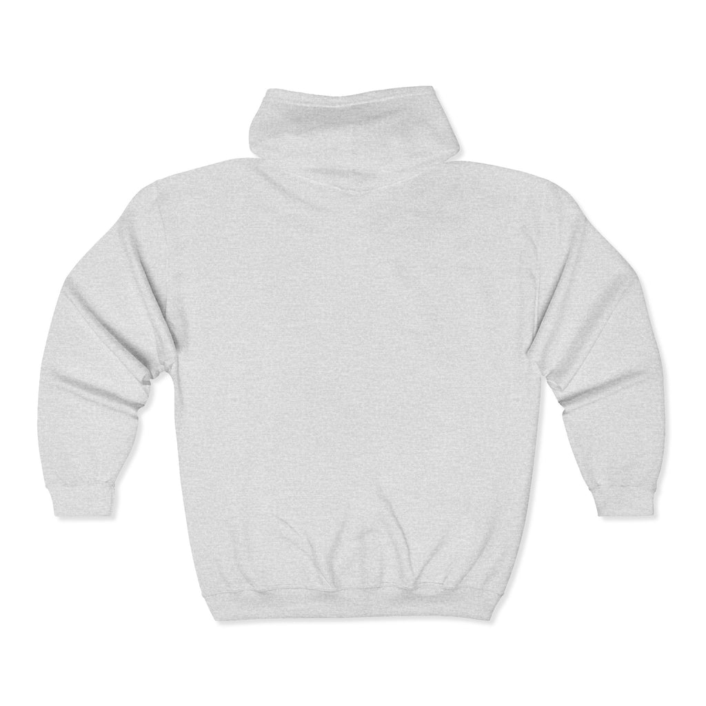 Vertical “Ctrl + Z My Life” Full‑Zip Hoodie — Funny Tech Recovery Zip-Up
