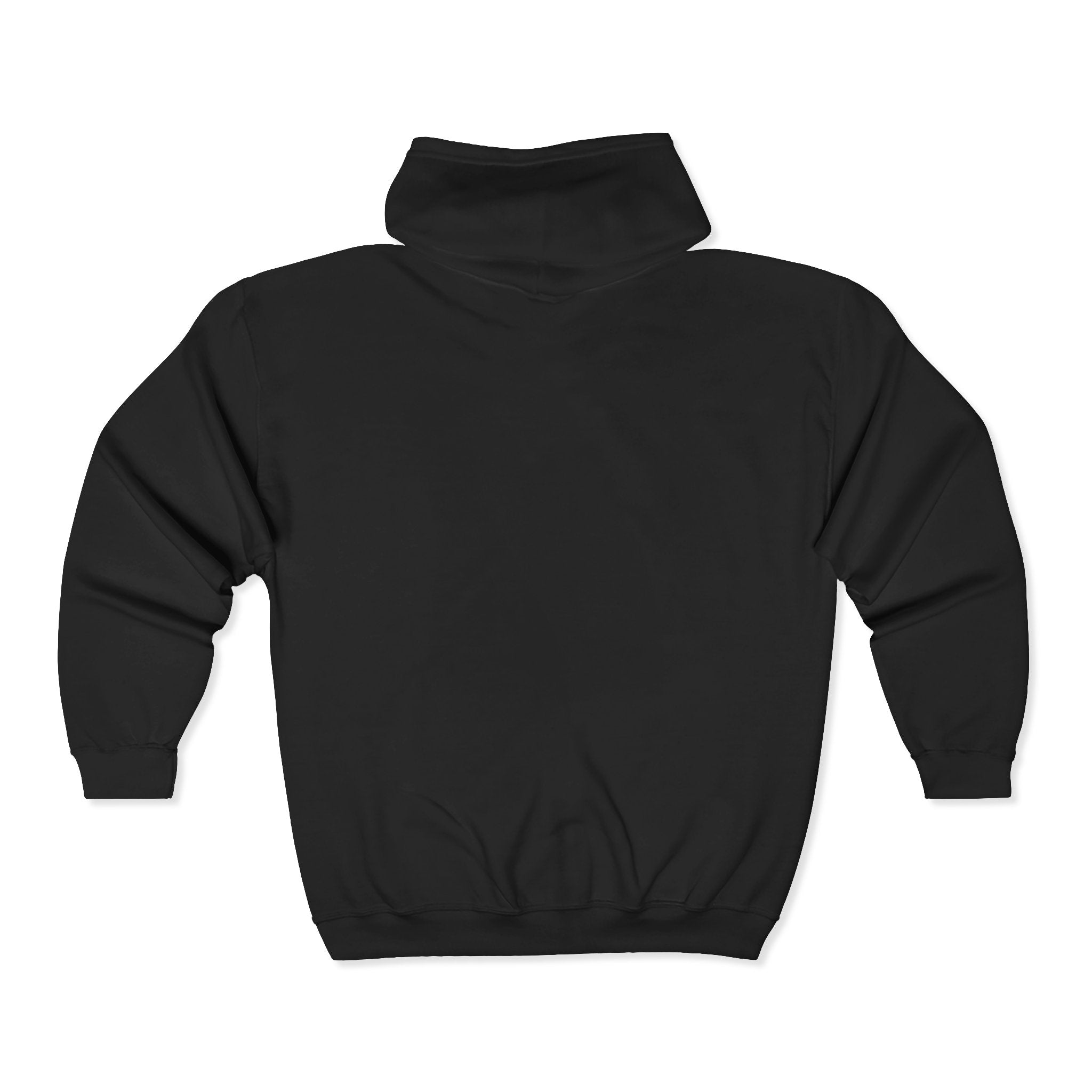 Vertical “Ctrl + Z My Life” Full‑Zip Hoodie — Funny Tech Recovery Zip-Up